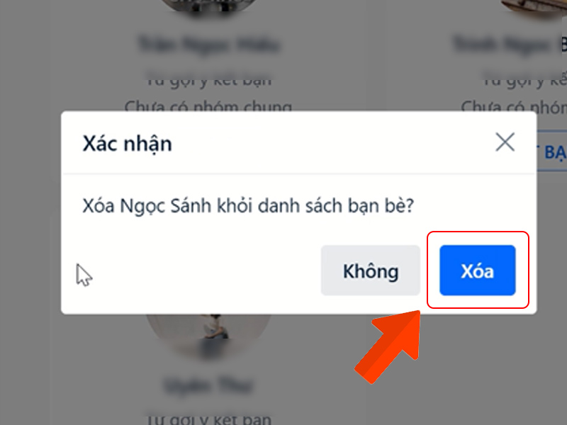 Xác nhận xóa